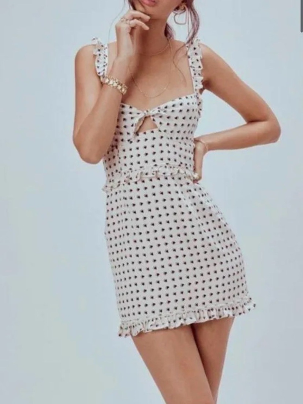 For Love and Lemons Sweetheart Mini Dress - Picture 3 of 10